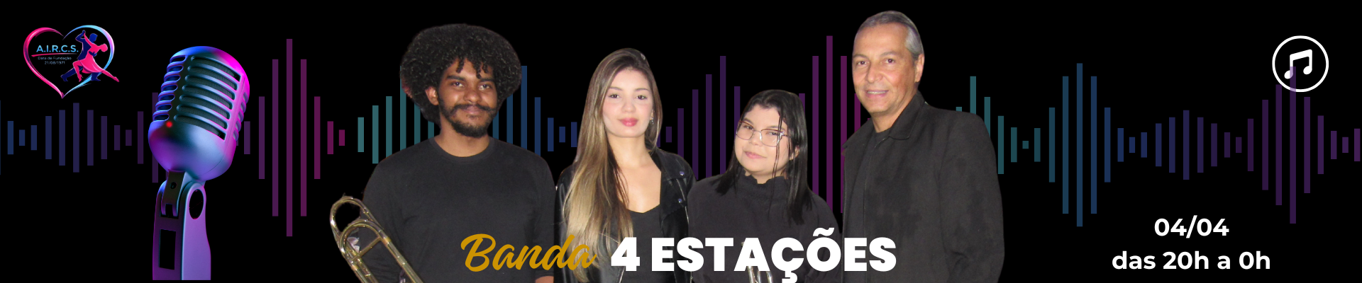 Baile com a Banda 4 Estações