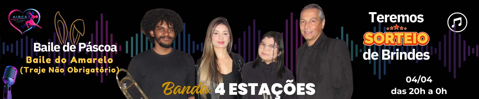 Baile com a Banda 4 Estações