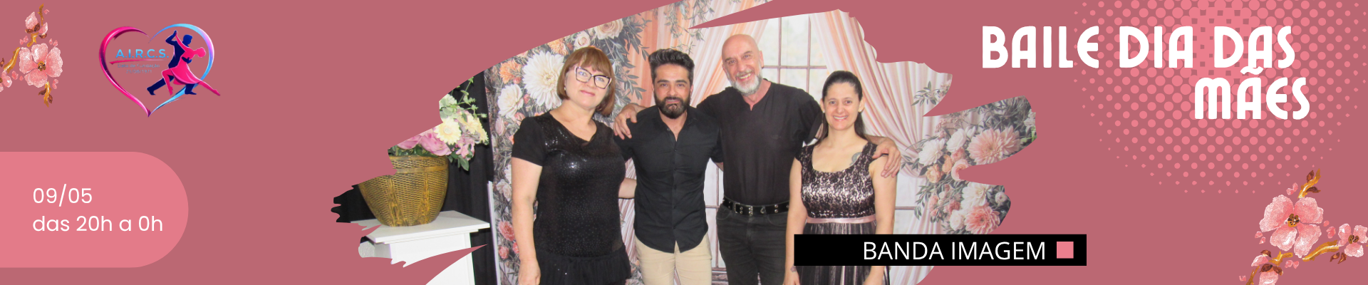 Baile Dia das Mães com a Banda Imagem