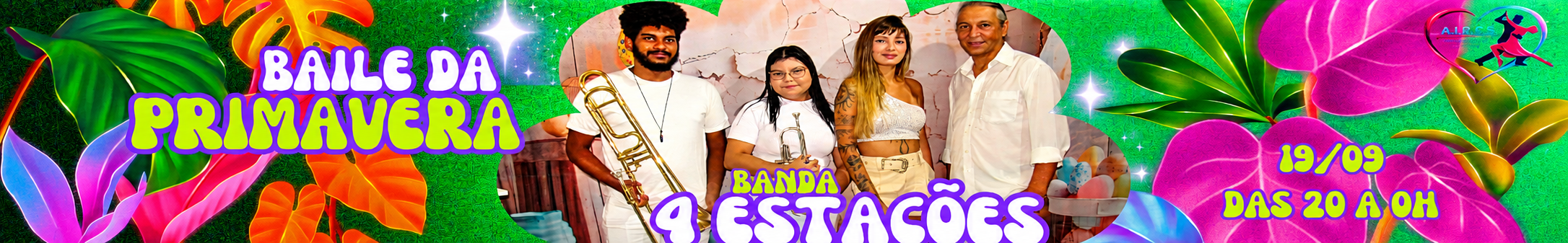 Baile da Primavera com a Banda 4 Estações