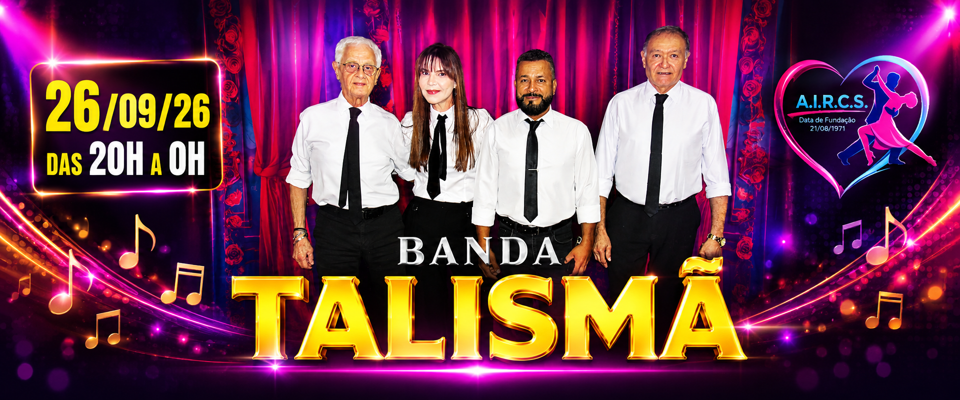 Baile com a Banda Talismã
