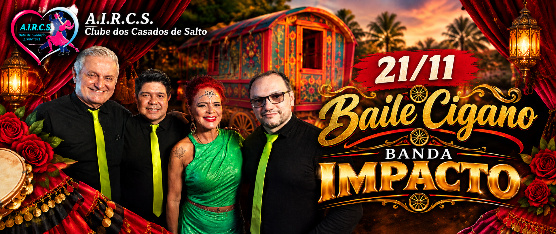 Baile Cigano com a Banda Impacto